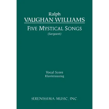 Five Mystical Songs: Vocal score