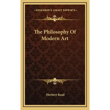 The Philosophy Of Modern Art