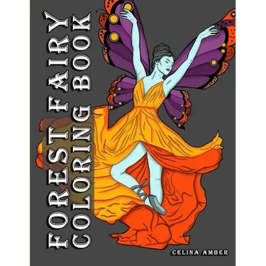 Forest Fairy Coloring Book