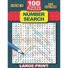 100 Number Search Puzzles: Number Search Puzzle Book for Adults, Teens and Seniors, Large Print-Edition, with Solutions (Search and Find)