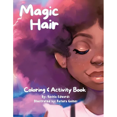 Magic Hair Coloring & Activity Book