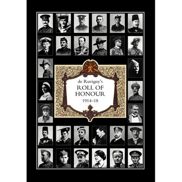 de Ruvigny's Roll of Honour 1914-1918 Index