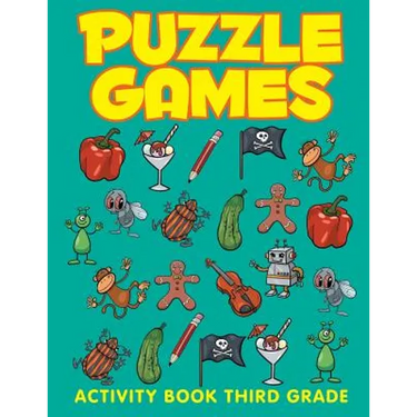 Puzzle Games: Activity Book Third Grade