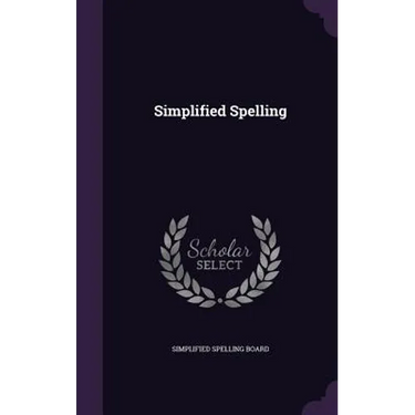 Simplified Spelling