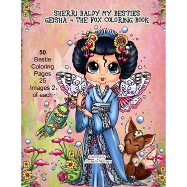 Sherri Baldy My Besties Geisha & the Fox Coloring Book