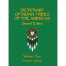Dictionary of Indian Tribes of the Americas (Volume Two)