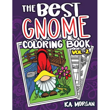 The Best Gnome Coloring Book Volume Two