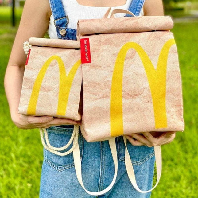 McDonalds Starbucks Shoulder Bag / Backpack by White Market