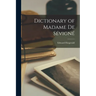 Dictionary of Madame de Sévigné