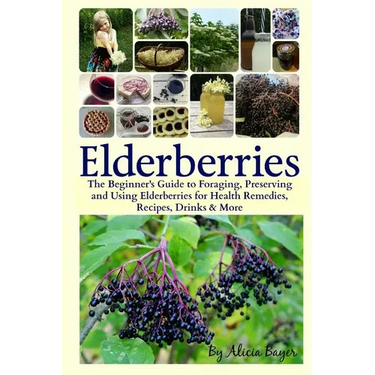 Elderberries: The Beginner's Guide to Foraging, Preserving and Using Elderberries for Health Remedies, Recipes, Drinks & More