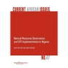 Natural Resource Governance and Eiti Implementation in Nigeria
