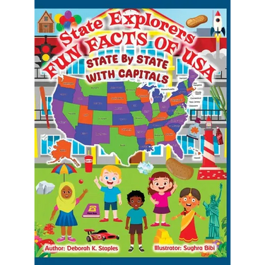State Explorers: Fun Facts of USA State By State With Capitals