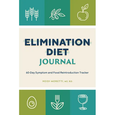 Elimination Diet Journal: 60-Day Symptom and Food Reintroduction Tracker