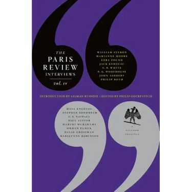 Paris Review Interviews, IV