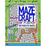 MAZECRAFT for kids 160 pages of mazes: Offline activity books for unplugged fun and spatial skill development