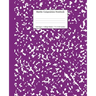 Marble Composition Notebook College Ruled: Purple Marble Notebooks, School Supplies, Notebooks for School