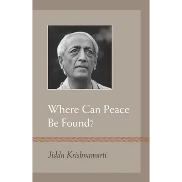 Where Can Peace Be Found?