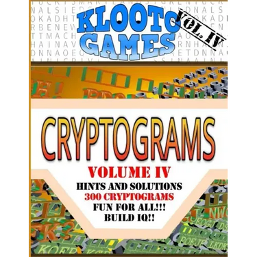 KLOOTO Games CRYPTOGRAMS Vol. IV