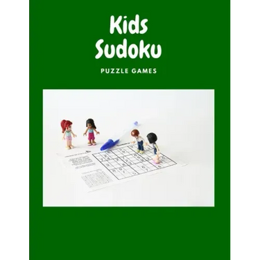 Kids Sudoku Puzzle Games: Sudoku Books For 8 -12