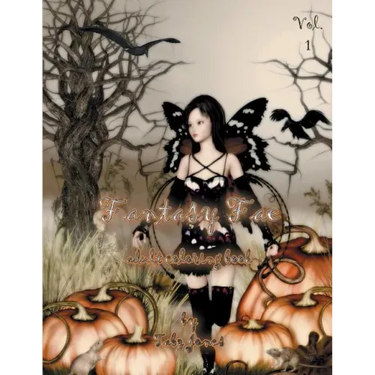 Fantasy Fae Adult Coloring Book