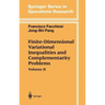 Finite-Dimensional Variational Inequalities and Complementarity Problems