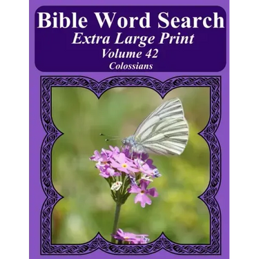 Bible Word Search Extra Large Print Volume 42: Colossians