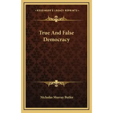 True and False Democracy