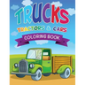 Trucks, Tractors & Cars Coloring Book