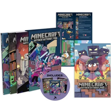Minecraft: Wither Without You Boxed Set (Graphic Novels)