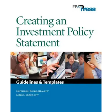 Creating an Investment Policy Statement