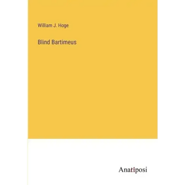 Blind Bartimeus