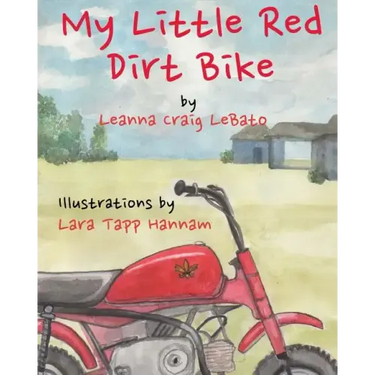 My Little Red Dirt Bike