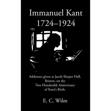 Immanuel Kant 1724-1924