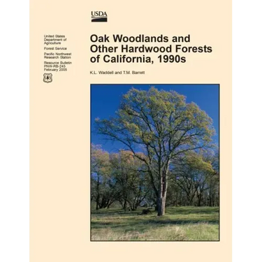 Oak Woodlands and Other Hardwood Forest of California, 1990s
