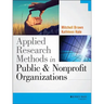 Applied Research Methods in Public and Nonprofit Organizations