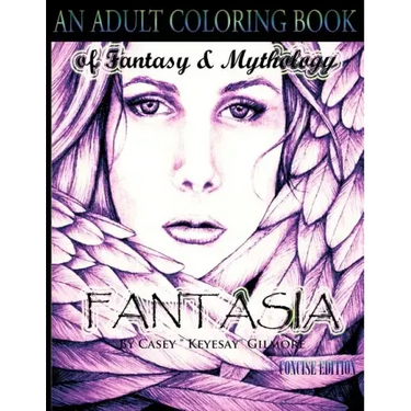 Fantasia An Adult Coloring Book: Of Fantasy & Mythology-The Concise Edition