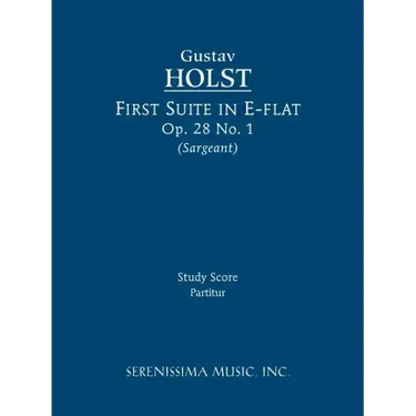 First Suite in E-flat, Op.28 No.1: Study score
