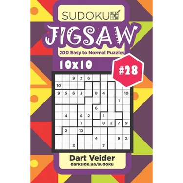 Sudoku Jigsaw - 200 Easy to Normal Puzzles 10x10 (Volume 28)