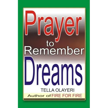 Prayer to Remember Dreams