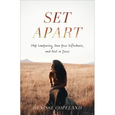 Set Apart: Stop Comparing, Own Your Giftedness, and Rest in Jesus