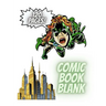 Blank Comic Book. A large format comic book journal for kids and adults with a variety of templates.: Comic book creation for kids and adults