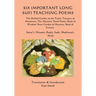 Six Important Long Sufi Teaching Poems: The Walled Garden of the Truth, Treasury of Mysteries, The Masnavi, Pand-Nama (Book of Wisdom) Rose Garden of