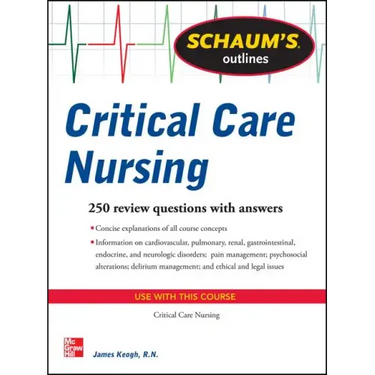 Schaum's Outline of Critical Care Nursing: 250 Review Questions