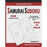 Samurai Sudoku: 500 Easy to Hard Sudoku Puzzles Overlapping into 100 Samurai Style