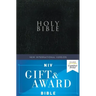 Niv, Gift and Award Bible, Leather-Look, Black, Red Letter Edition, Comfort Print