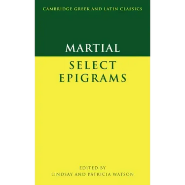 Martial: Select Epigrams