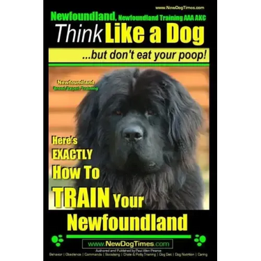 Newfoundland, Newfoundland Training AAA AKC: Think Like a Dog, but Don't Eat Your Poop! Newfoundland Breed Expert Training: Here's EXACTLY How to Trai