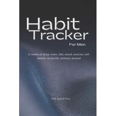 Habit Tracker: 12 weeks Planner and Organizer for Sleep, Water, Diet, Moods, Exercise, Self-Esteem, Relationships, Stress and Anxiety