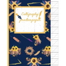 Calligraphy Practice paper: Sunflower hand writing workbook for adults & kids 120 pages of practice sheets to write in (8.5x11 Inch).