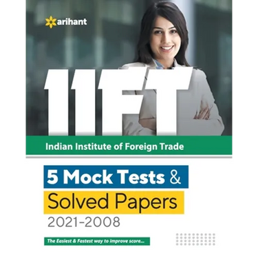 IIFT 5 Mock Tests & Solved Papers (2021-2008)